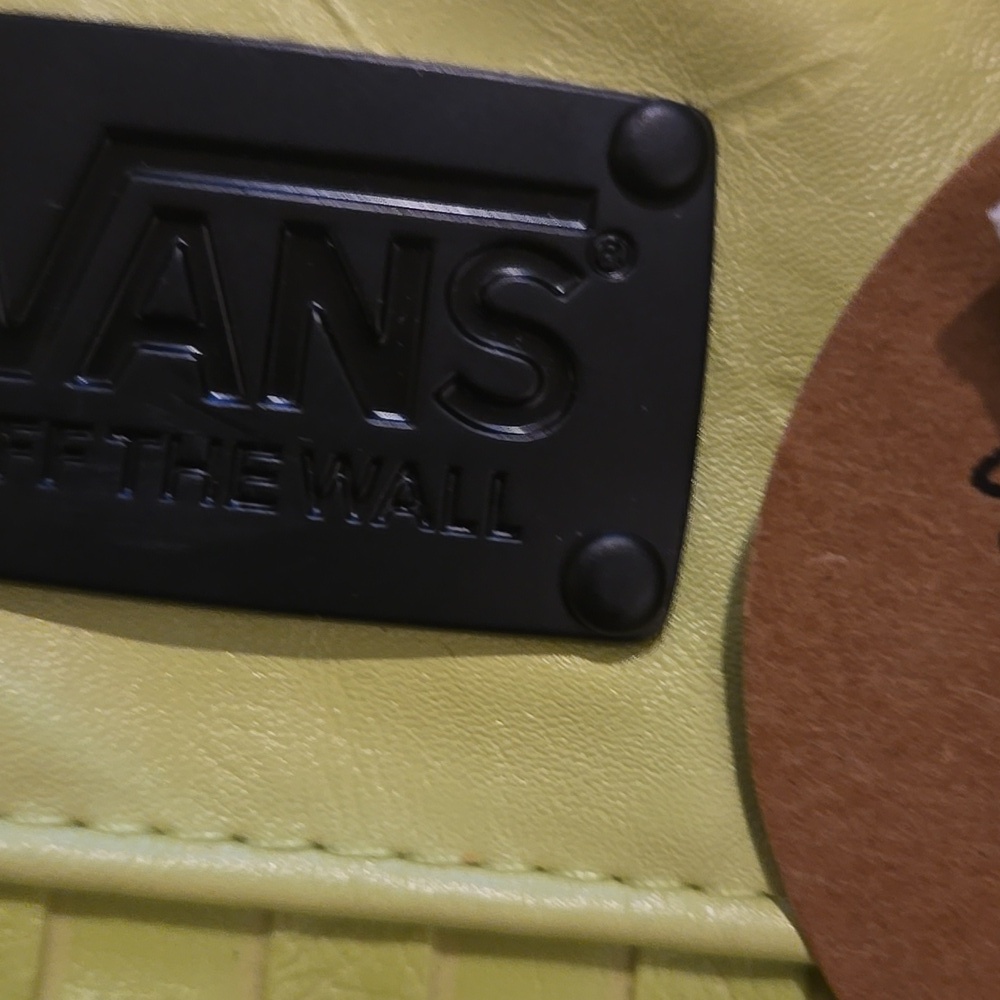 Vans Large Neon Yellow Women's Shoulder/Totes Bag Nwt - Picture 3 of 10